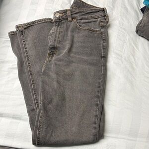 BDG girlfriend high rise grey / black jeans